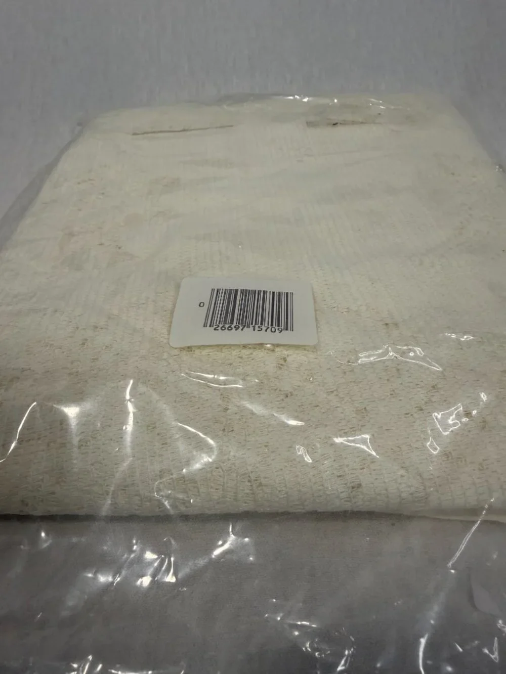 Scranton Lace Tablecloth NWT 70'' Round Nottingham Vintage Symphony USA